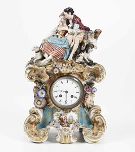 Orologio  Parigi, met del XIX secolo  - Asta Ceramiche e Arredo per la Tavola | Cambi Time - Associazione Nazionale - Case d'Asta italiane