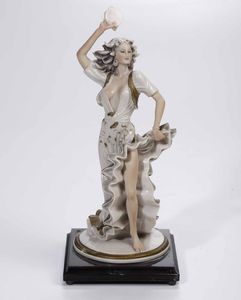 Figurina di gitana Italia, 1980-1989  - Asta Ceramiche e Arredo per la Tavola | Cambi Time - Associazione Nazionale - Case d'Asta italiane