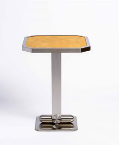 Cristina Celestino for Attico Design : Cufflinks Coffee Table - Giallo Noce  - Asta CTMP Design - Associazione Nazionale - Case d'Asta italiane