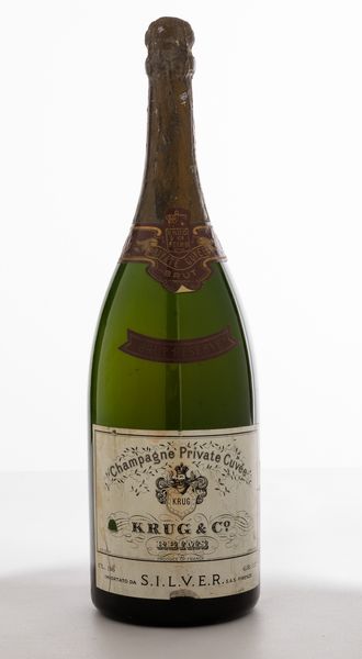 Krug, Champagne Private Cuvee Silver  - Asta Heritage. Vini e Distillati da Collezione - Associazione Nazionale - Case d'Asta italiane