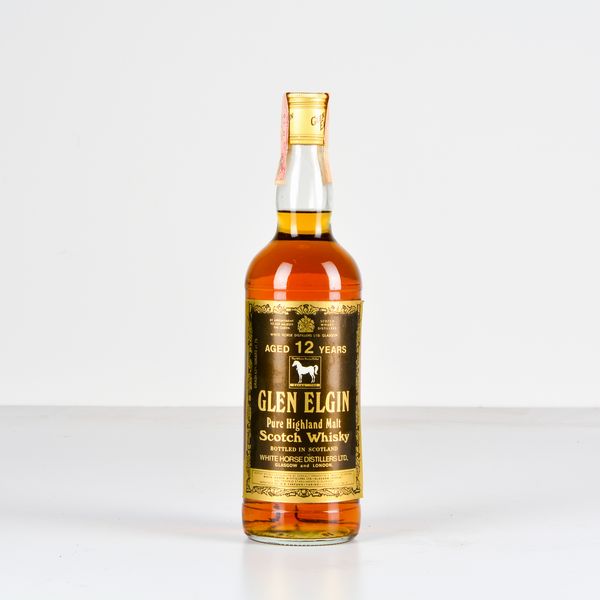 Glen Elgin, White Horse Distillers, Pure Highland Malt Scotch Whisky 12 years old  - Asta Heritage. Vini e Distillati da Collezione - Associazione Nazionale - Case d'Asta italiane