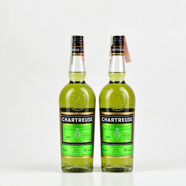 Chartreuse, Chartreuse verde  - Asta Heritage. Vini e Distillati da Collezione - Associazione Nazionale - Case d'Asta italiane