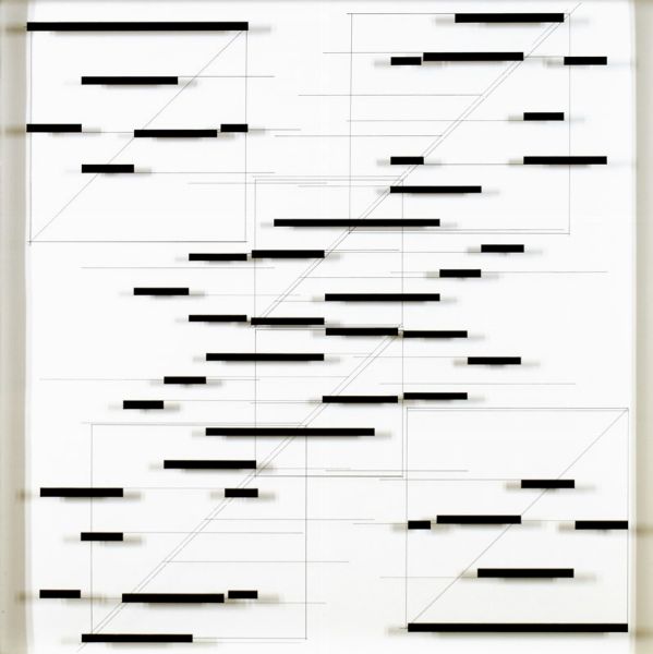 ANNAMARIA GELMI : Sequenza parallela + diagonale  - Asta 74° Asta di Arte Moderna e Contemporanea - Associazione Nazionale - Case d'Asta italiane