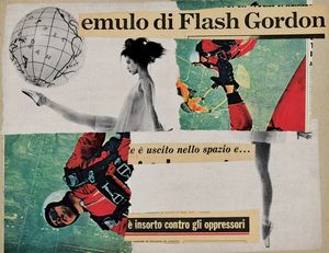 PIGNOTTI LAMBERTO : Emulo di Flash Gordon  - Asta 74° Asta di Arte Moderna e Contemporanea - Associazione Nazionale - Case d'Asta italiane