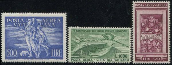 1948/51, VATICANO, POSTA AEREA.  - Asta Filatelia - Associazione Nazionale - Case d'Asta italiane