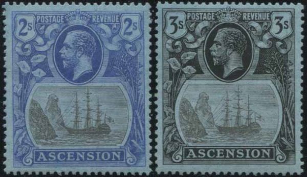 1924, ASCENSION, KING GEORGE V  - Asta Filatelia - Associazione Nazionale - Case d'Asta italiane
