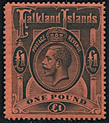 1912/1920, FALKLAND ISLANDS, KING GEORGE V  - Asta Filatelia - Associazione Nazionale - Case d'Asta italiane