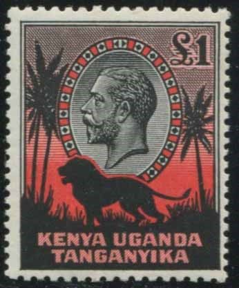1935, KENIA, UGANDA & TANGANIKA  - Asta Filatelia - Associazione Nazionale - Case d'Asta italiane