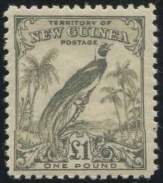1932, NEW GUINEA, BIRD OF PARADISE  - Asta Filatelia - Associazione Nazionale - Case d'Asta italiane