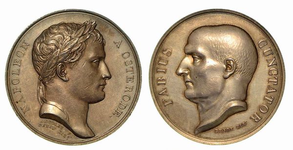 ARRIVO DELLE TRUPPE FRANCESI A OSTERODE. Medaglia in argento 1807, Parigi.  - Asta Numismatica - Associazione Nazionale - Case d'Asta italiane
