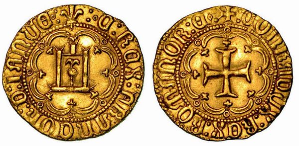 GENOVA. Carlo VII re di Francia, 1458-1461. Ducato.  - Asta Numismatica - Associazione Nazionale - Case d'Asta italiane