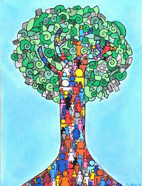 L'albero dell'uguaglianza  - Asta Per Luana - Associazione Nazionale - Case d'Asta italiane