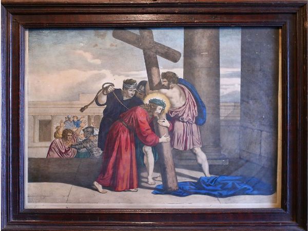 Stazioni della Via Crucis  - Asta Stile toscano: curiosit da una residenza di campagna - Associazione Nazionale - Case d'Asta italiane