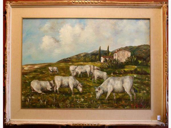 Lotto di dipinti  - Asta Stile toscano: curiosit da una residenza di campagna - Associazione Nazionale - Case d'Asta italiane