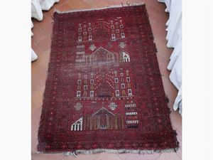 Tre tappeti persiani di vecchia manifattura  - Asta Stile toscano: curiosit da una residenza di campagna - Associazione Nazionale - Case d'Asta italiane