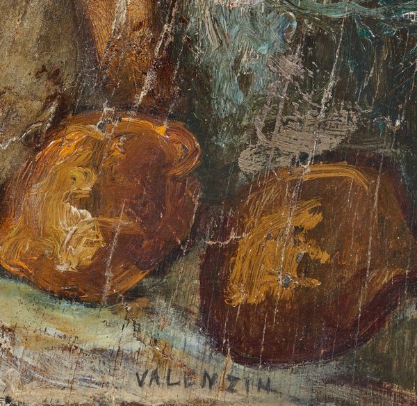 VALENZIN  GIORGIO  (1901 - 1978) : Natura morta.  - Asta Asta 339  Arte antica e del XIX secolo (online) - Associazione Nazionale - Case d'Asta italiane