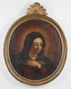 ARTISTA DEL XVIII SECOLO - Vergine Maria.