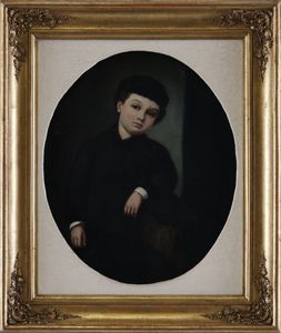 ARTISTA DEL XIX SECOLO - Ritratto di bambino.