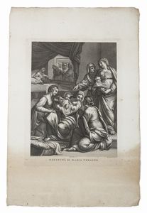 EREDI BENEDETTO (1750 - 1812) - Natività di Maria Vergine.