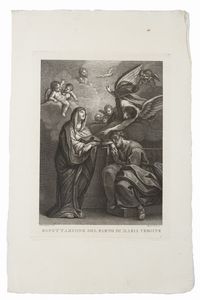 EREDI BENEDETTO (1750 - 1812) - Espettazione del parto di Maria Vergine.