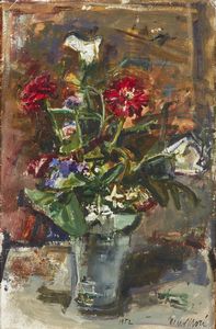 MORI NENO (1899 - 1968) - Natura morta di fiori.