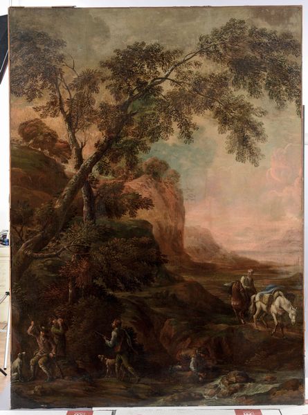 Marco Ricci (1676 - 1730), nei modi di Paesaggio con figure  - Asta Dipinti Antichi | Cambi Time - Associazione Nazionale - Case d'Asta italiane