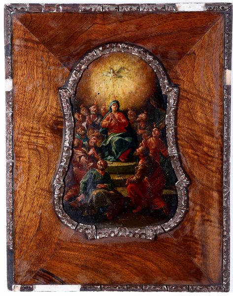Scuola del XVIII secolo La Pentecoste  - Asta Dipinti Antichi | Cambi Time - Associazione Nazionale - Case d'Asta italiane