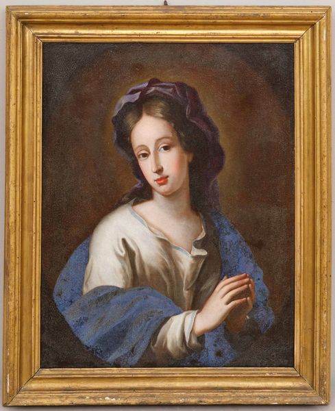 Scuola italiana del XVIII secolo Vergine orante  - Asta Dipinti Antichi | Cambi Time - Associazione Nazionale - Case d'Asta italiane