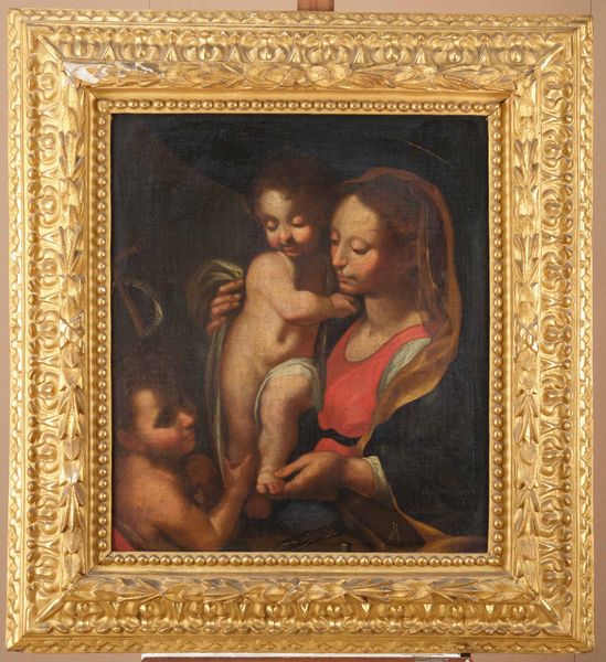 Scuola italiana del XVII secolo Madonna con Bambino  - Asta Dipinti Antichi | Cambi Time - Associazione Nazionale - Case d'Asta italiane