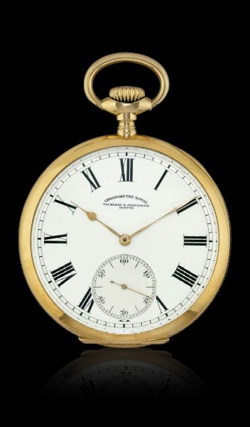 Orologio da tasca a remontoir Vacheron & Constantin, cronometro Royal, periodo 1900  - Asta Orologi - Associazione Nazionale - Case d'Asta italiane