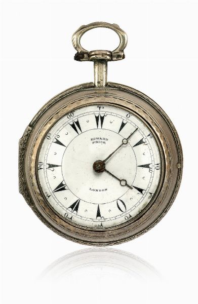 Lotto di due orologi inglesi a doppia cassa per il mercato turco, firmati Edward Prior, periodo Giorgio III circa  - Asta Orologi - Associazione Nazionale - Case d'Asta italiane