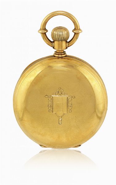 Lotto di due orologi da tasca a savonette in oro, firmati Thomas e Johnson, periodo 1880  - Asta Orologi - Associazione Nazionale - Case d'Asta italiane