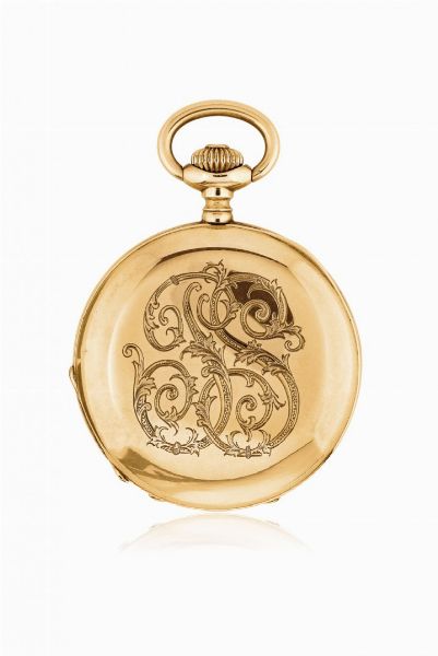 Orologio da tasca savonette svizzero a remontoir, firmato DuBois & LeRoy, periodo 1900 circa  - Asta Orologi - Associazione Nazionale - Case d'Asta italiane