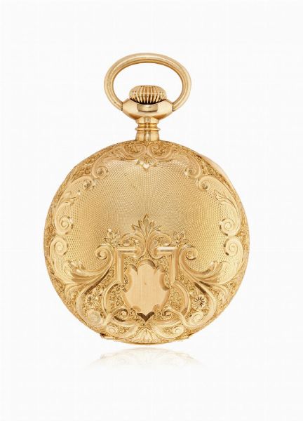 Orologio da tasca americano a remontoir, firmato Mermod Jaccard & Co., periodo fine 800  - Asta Orologi - Associazione Nazionale - Case d'Asta italiane