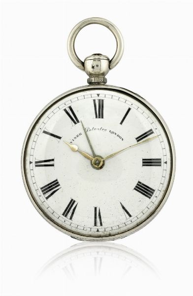 Orologio da tasca inglese a chiavetta con svegliarino, firmato Viner, periodo 1850  - Asta Orologi - Associazione Nazionale - Case d'Asta italiane