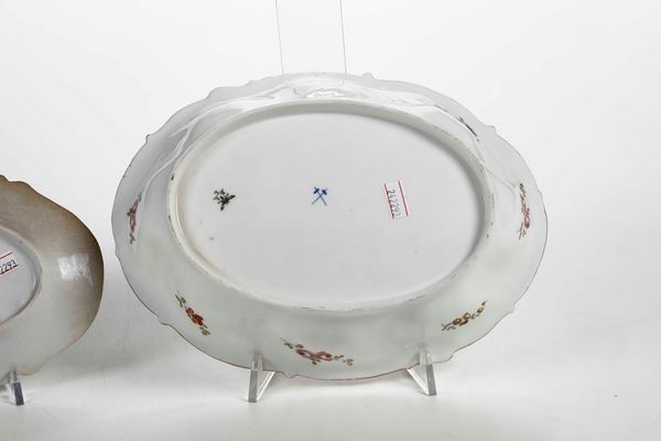 Un vassoietto ovale.  Doccia, Manifattura Ginori, 1770 circa  - Asta Ceramiche | Cambi Time - Associazione Nazionale - Case d'Asta italiane