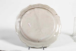 Quattro piatti. Savona, XVIII-XIX secolo  - Asta Ceramiche | Cambi Time - Associazione Nazionale - Case d'Asta italiane