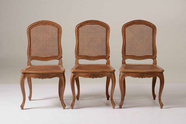 Tre sedie in stile Luigi XV  - Asta Antiquariato | Cambi Time - Associazione Nazionale - Case d'Asta italiane