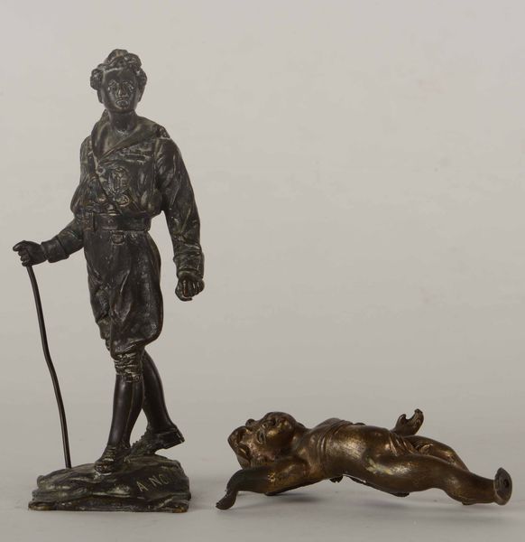 Due sculture in metallo  - Asta Antiquariato | Cambi Time - Associazione Nazionale - Case d'Asta italiane