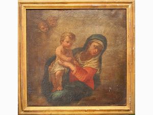 Scuola veneta - Madonna con Bambino