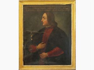 Scuola fiorentina dell'inizio del XVII secolo - Ritratto di Luigi di Neri Pitti