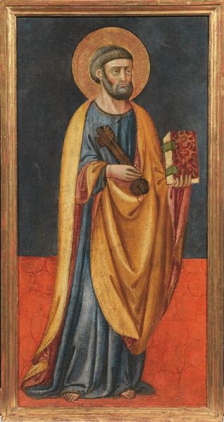 Scuola toscana, sec. XV  - Asta ARCADE | Dipinti dal XV al XX secolo - Associazione Nazionale - Case d'Asta italiane