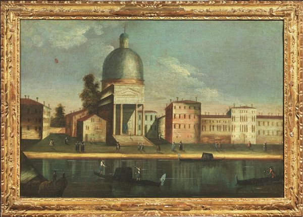 Scuola veneta, sec. XIX  - Asta ARCADE | Dipinti dal XV al XX secolo - Associazione Nazionale - Case d'Asta italiane