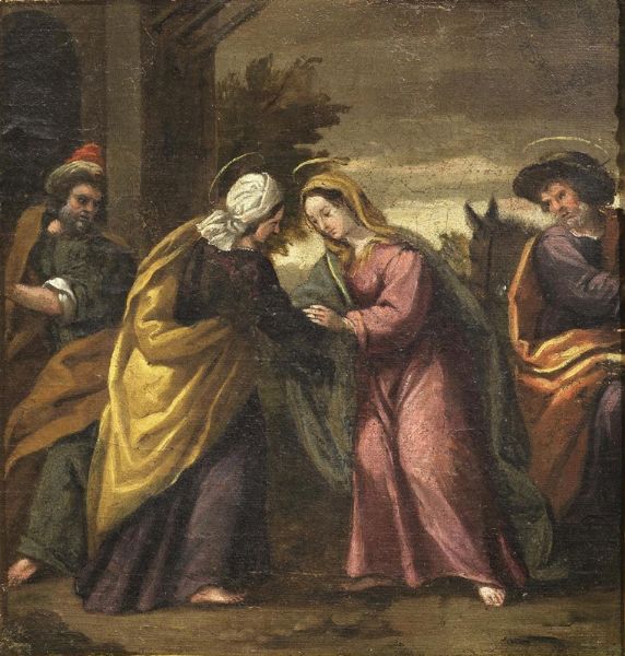 Scuola Ferrarese, sec. XVII  - Asta ARCADE | Dipinti dal XV al XX secolo - Associazione Nazionale - Case d'Asta italiane