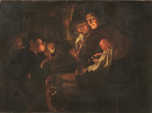 Scuola fiamminga, sec. XVII  - Asta ARCADE | Dipinti dal XV al XX secolo - Associazione Nazionale - Case d'Asta italiane