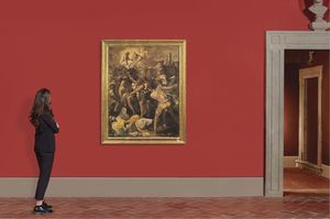 Scuola dell'Italia centrale, sec. XVII  - Asta ARCADE | Dipinti dal XV al XX secolo - Associazione Nazionale - Case d'Asta italiane