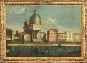 Scuola veneta, sec. XIX  - Asta ARCADE | Dipinti dal XV al XX secolo - Associazione Nazionale - Case d'Asta italiane
