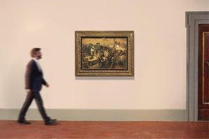 Scuola europea, fine sec. XIX  - Asta ARCADE | Dipinti dal XV al XX secolo - Associazione Nazionale - Case d'Asta italiane