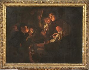 Scuola fiamminga, sec. XVII  - Asta ARCADE | Dipinti dal XV al XX secolo - Associazione Nazionale - Case d'Asta italiane