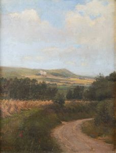 AUMONIER JAMES 1832-1911 - Paesaggio